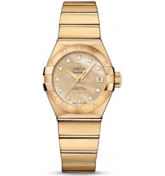 Omega Constellation Brushed Chronometer Watch Replica 123.50.27.20.57.002