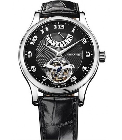 Chopard L.U.C Tourbillon Steel Wings Mens Watch Replica 171906-1001