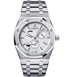 Audemars Piguet Royal Oak Dual Time Power Reserve Watch Replica 26120ST.OO.1220ST.01