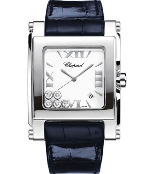 Chopard Happy Sport Square Quartz XL Ladies Watch Replica 288447-3001 