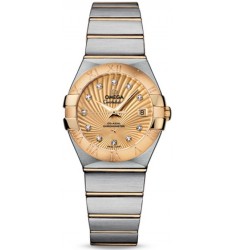 Omega Constellation Brushed Chronometer Watch Replica 123.20.27.20.58.001