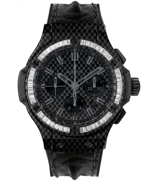 Hublot Big Bang All Carbon Bezel Baguette 44mm replica watch 301.QX.1740.HR.1904 