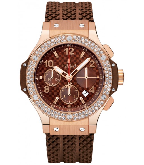 Hublot Big Bang Cappuccino Gold 41mm replica watch 341.PC.3380.RC.1104 