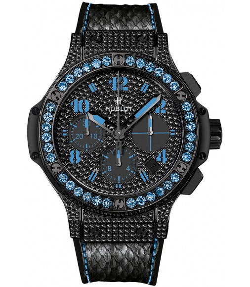 Hublot Big Bang Black Fluo Blue 41mm replica watch 341.SV.9090.PR.0901 