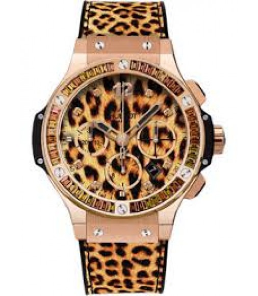 Hublot Big Bang Chronograph Leopard Dial Unisex replica watch 341.cp.7610.nr.1976 