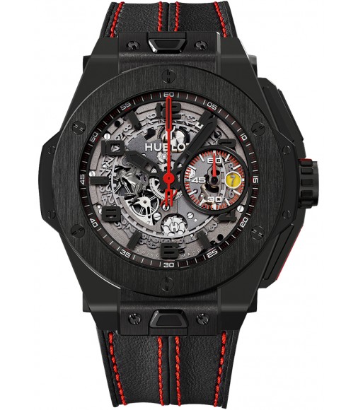 Hublot Big Bang Ferrari Black Ceramic 45 mm replica watch 401.CX.0123.VR 