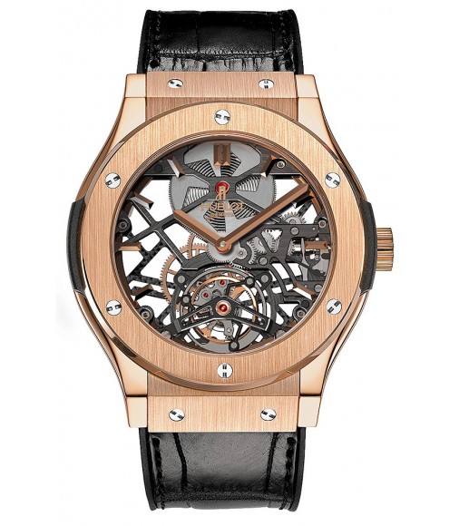 Hublot Classic Fusion Skeleton Tourbillon 45mm replica watch 505.OX.0180.LR 