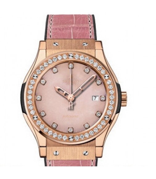 Hublot Classic Fusion Stone Ladies replica watch 542.OP.8490.LR.1204 