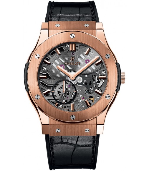 Hublot Classic Fusion Classico Ultra Thin Skeleton 42mm replica watch 545.OX.0180.LR 