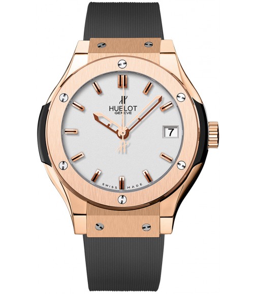 Hublot Classic Fusion Quartz Gold 33mm replica watch 581.OX.2610.RX 