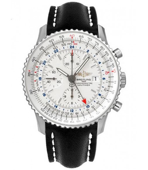 Breitling Navitimer World GMT Watch Replica A2432212/G571 441X