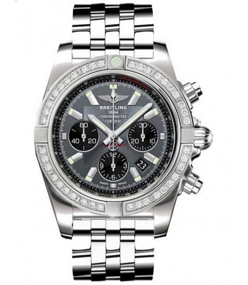 Breitling Chronomat 44 Steel Watch Replica AB011053/F546