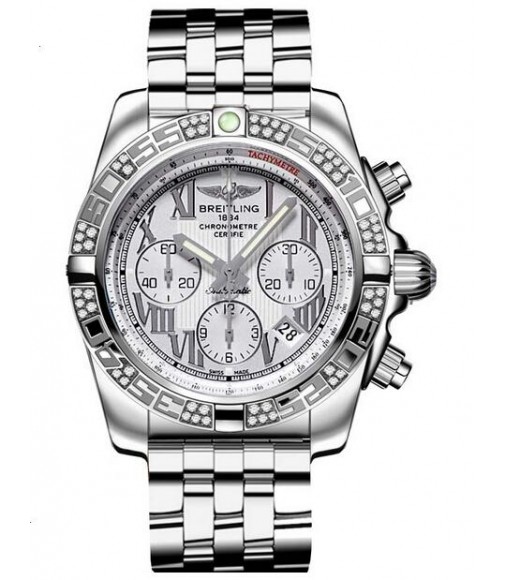 Breitling Chronomat 44 Steel Watch Replica AB0110AA/G676-375A