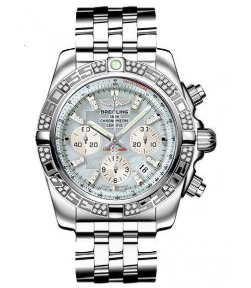 Breitling Chronomat 44 Steel Watch Replica AB0110AA/G686-375A