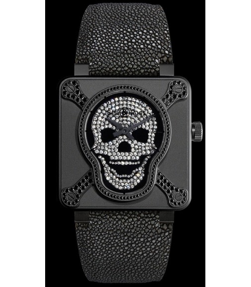 Replica Bell & Ross BR 01 SKULL 415