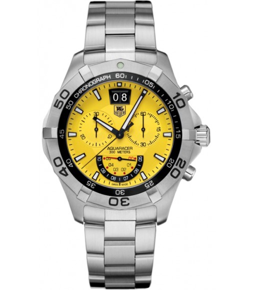 Tag Heuer Aquaracer Chronograph Grand-Date Mens Watch Replica CAF101D.BA0821