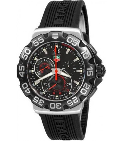 Tag Heuer Formula 1 Grande Date Black Dial Watch Replica CAH1010.FT6026