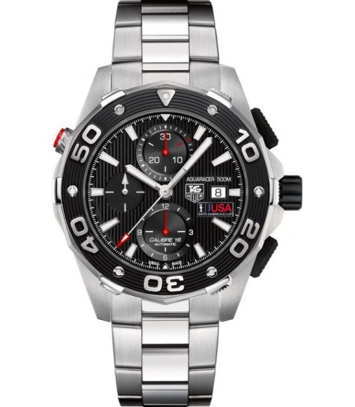 Tag Heuer Aquaracer 500M Calibre 16 Automatic Chronograph 44mm Watch Replica CAJ2111.BA0872