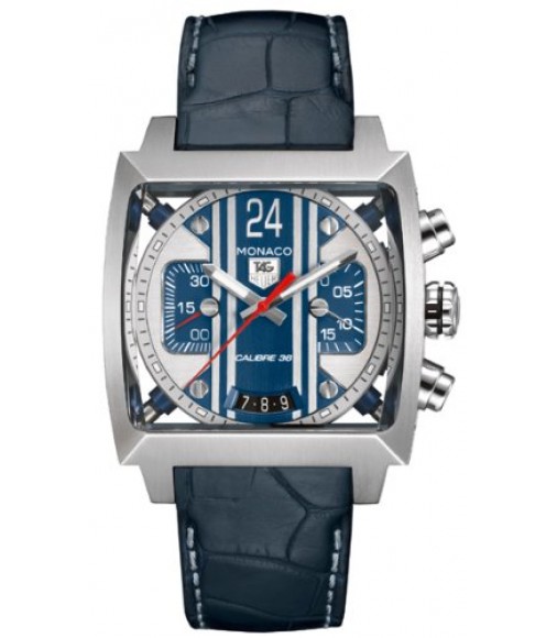 Tag Heuer Monaco 24 Calibre 36 Automatic Chronograph 40.5 mm Watch Replica CAL5111.FC6299