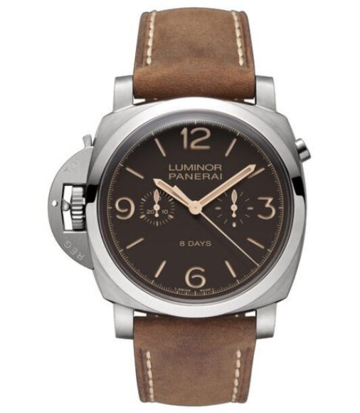 Panerai Luminor 1950 Chrono Monopulsante Left-Handed 8 Days Titanio - 47mm