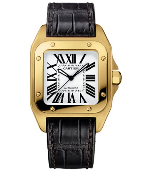 Cartier Santos 100 Mens Watch Replica W20112Y1