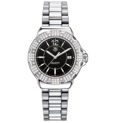 Tag Heuer Formula 1 Ladies Steel and Ceramic Full Diamonds 37mm Watch Replica WAH1217.BA0852