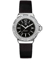 Tag Heuer Formula 1 Ladies Steel and Ceramic Full Diamonds 37mm Watch Replica WAH1217.FC6218