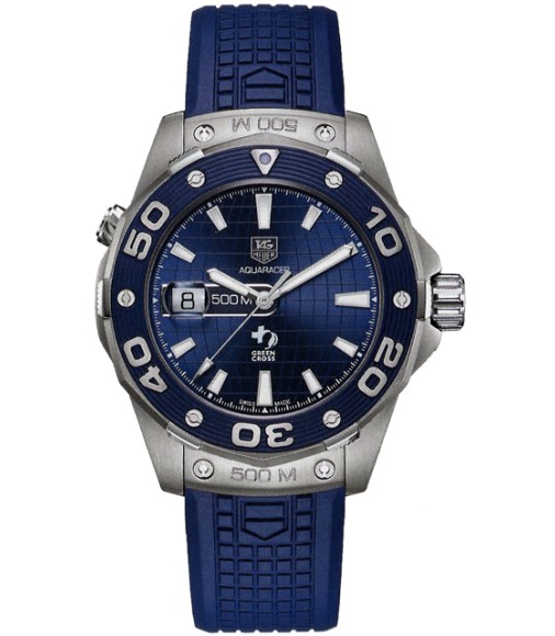 Tag Heuer Aquaracer Leonardo DiCaprio 500M Mens Watch Replica WAJ2116.FT6022