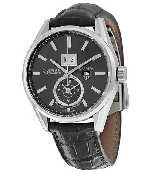 Tag Heuer Carrera Calibre 8 GMT and Grande Date Automatic watch 41mm Replica WAR5012.FC6326