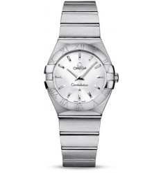 Omega Constellation Brushed Quarz Small Watch Replica 123.10.27.60.02.001