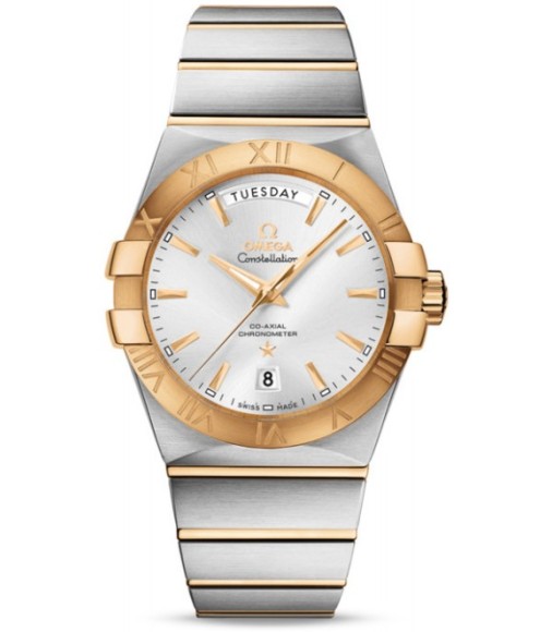 Omega Constellation Day Date Watch Replica 123.20.38.22.02.002