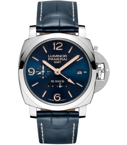 Replica Panerai Luminor 1950 10 Days GMT Automatic Steel PAM00689