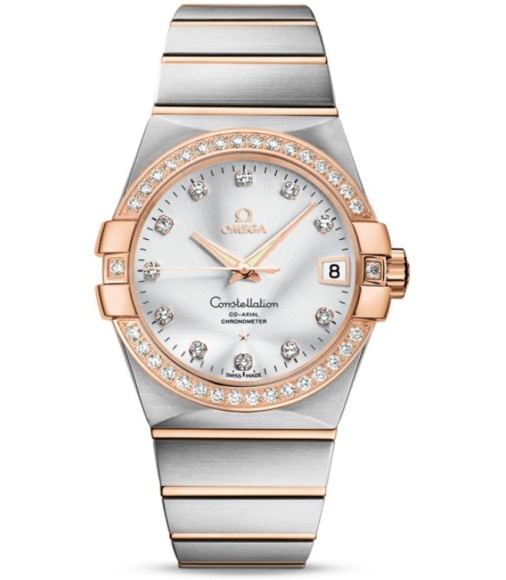 Omega Constellation Chronometer 38mm Watch Replica 123.25.38.21.52.001